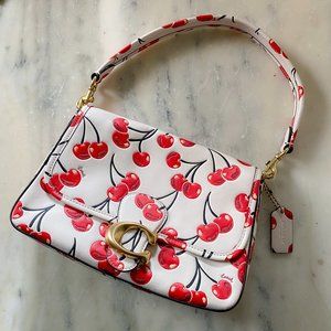 RARE Coach Tabby Cherry-Print Shoulder Bag